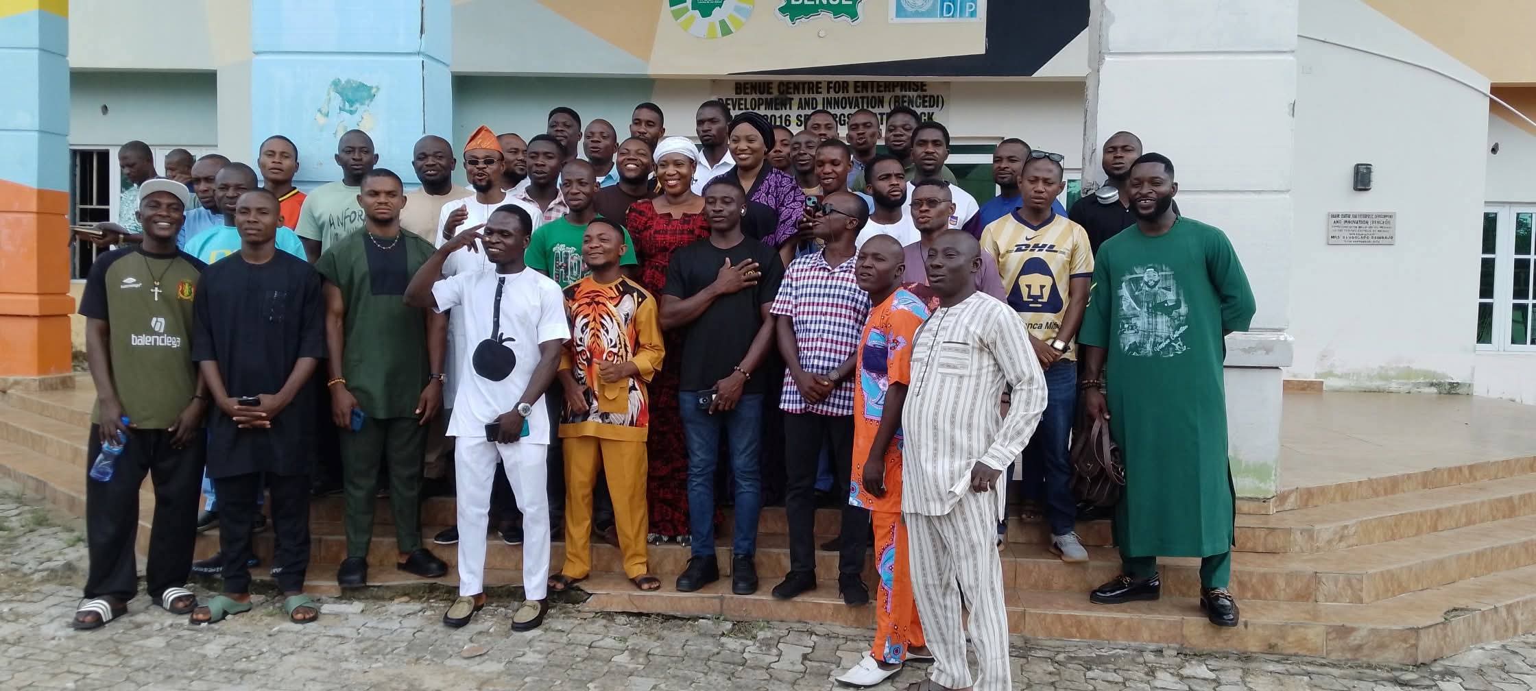 Gov Alia sponsors Benue youths to Europe