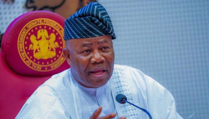 Senate will remain open, accountable responsive – Akpabio assures Nigerians