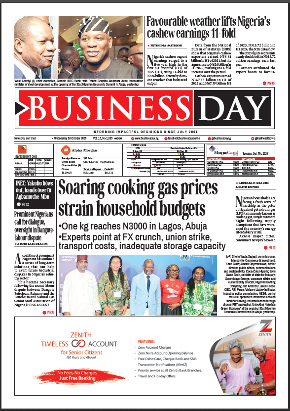 BusinessDay 8th Oct 2025