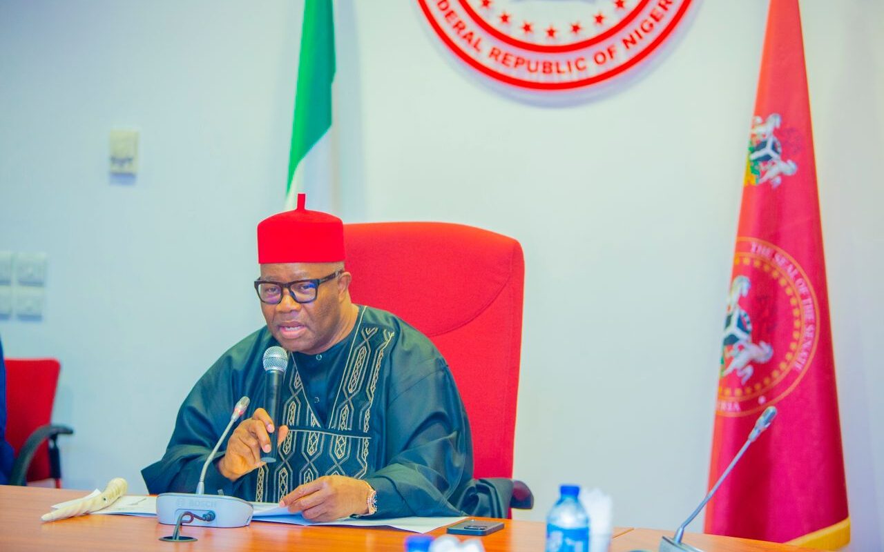 Despite rubber stamp allegations, Akpabio insists Senate’s relationship with presidency will remain frank, firm