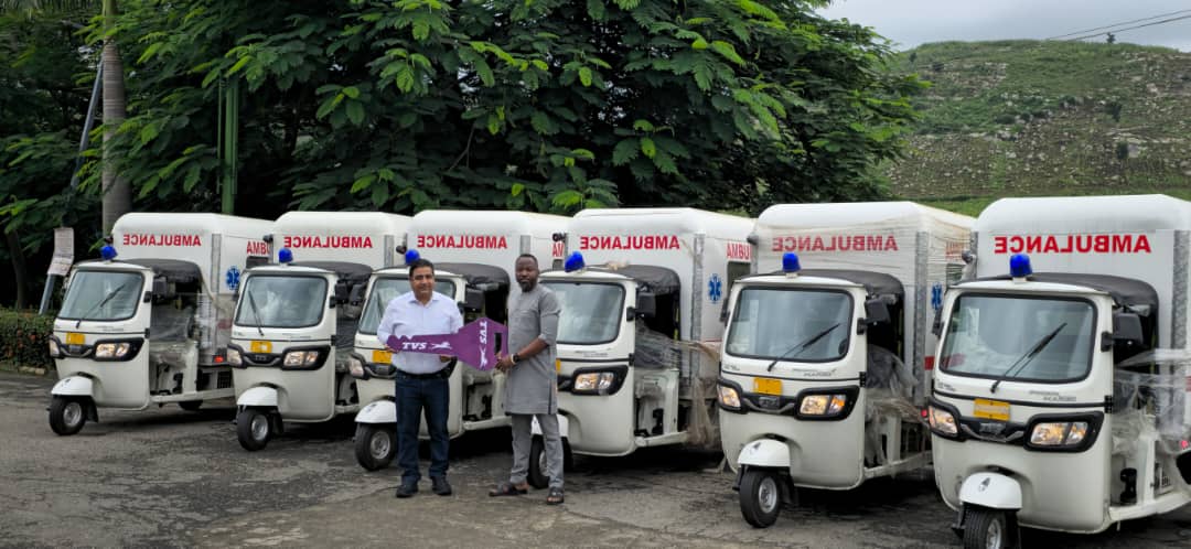 Simba TVS expands legacy with Ambulance Tricycle, powering Nigeria’s logistics transformation