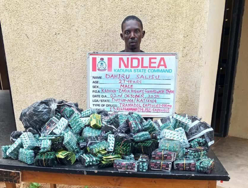 NDLEA foils 6 UK-bound cocaine shipments, arrest kingpin, 5 others