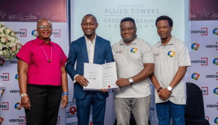 Veritasi, COOPLAG break ground to build 11-floor Allied Towers