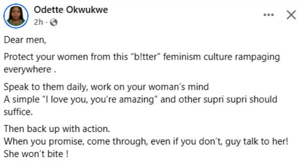 Protect Your Women From Bitter Feminism Culture Rampaging Everywhere