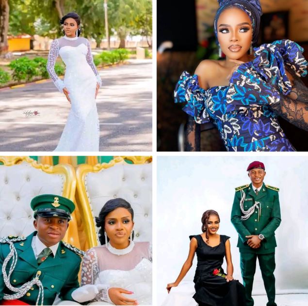 Photos From The Wedding Of Nigerian Army Doctor Who D!ed After His Wife Allegedly Set Him Ablaze
