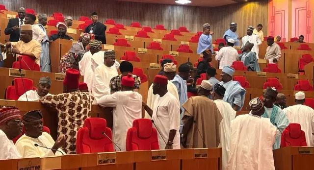 Akpabio Swears In Ikpea, Nwachukwu As New Senators