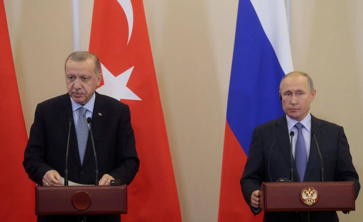 Putin, Erdogan discuss developments in Middle East, Ukraine